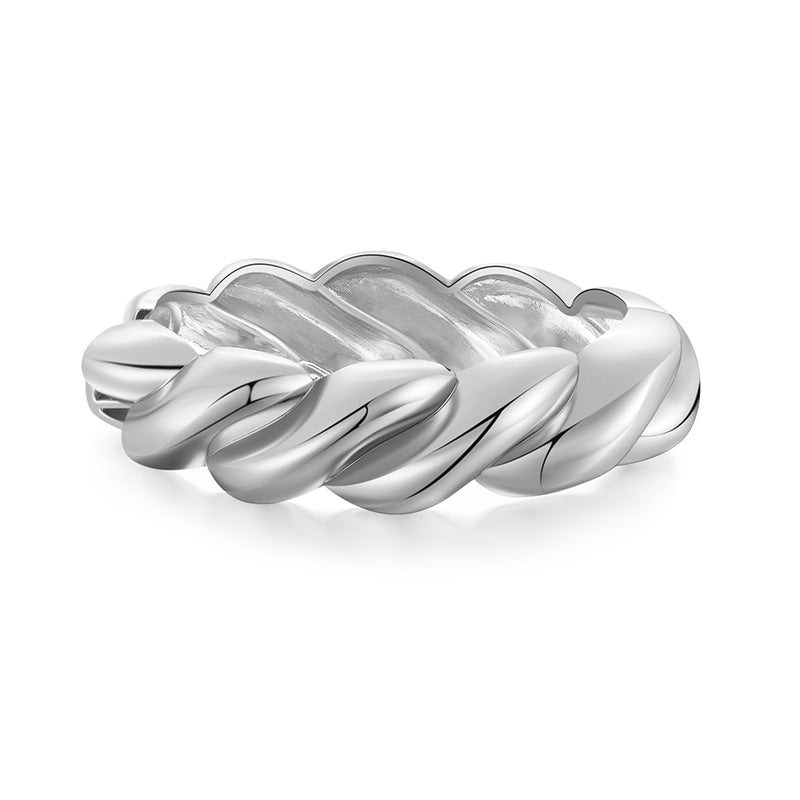 Female Twist Design Croissant Thread Creative Bracelet